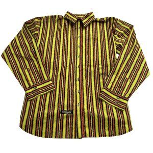 Spencer Badu Printed Shirt in Yellow